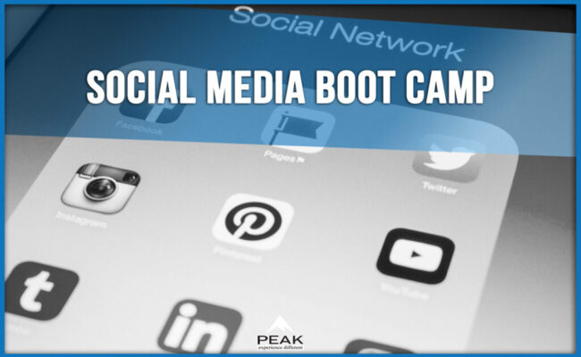 Social Media Boot Camp